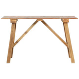 NNEVL Console Table 130x40x80 cm Solid Reclaimed Wood