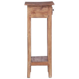 NNEVL Plant Stand 30x30x75 cm Solid Reclaimed Wood
