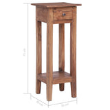 NNEVL Plant Stand 30x30x75 cm Solid Reclaimed Wood