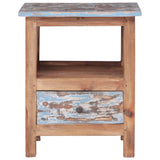 NNEVL Bedside Cabinet 41x30x50 cm Solid Reclaimed Wood