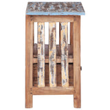 NNEVL Bedside Cabinet 41x30x50 cm Solid Reclaimed Wood