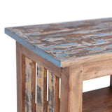 NNEVL Bedside Cabinet 41x30x50 cm Solid Reclaimed Wood