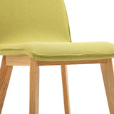 NNEVL Dining Chairs 6 pcs Green