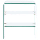 NNEVL Coffee Table 50x40x56 cm Tempered Glass
