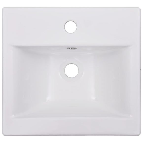 NNEVL Built-in Basin 42x39x18 cm Ceramic White