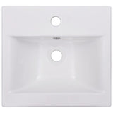 NNEVL Built-in Basin 42x39x18 cm Ceramic White