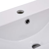 NNEVL Built-in Basin 61x39.5x18.5 cm Ceramic White