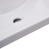 NNEVL Built-in Basin 61x39.5x18.5 cm Ceramic White