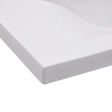 NNEVL Built-in Basin 81x39.5x18.5 cm Ceramic White