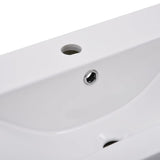 NNEVL Built-in Basin 81x39.5x18.5 cm Ceramic White