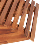 NNEVL Rocking Sun Loungers 2 pcs Solid Wood Acacia