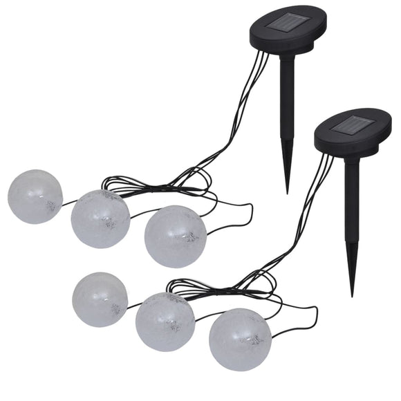 NNEVL Floating Lamps 6 pcs LED for Pond and Pool