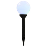 NNEVL Outdoor Solar Lamps 8 pcs LED Spherical 15 cm RGB