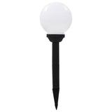 NNEVL Outdoor Solar Lamps 6 pcs LED Spherical 20 cm RGB