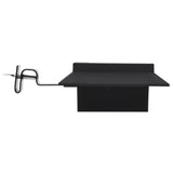 NNEVL Outdoor Solar Lamps 12 pcs LED Square 12 cm Black