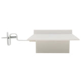 NNEVL Outdoor Solar Lamps 12 pcs LED Square 12 cm White
