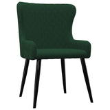 NNEVL Dining Chairs 2 pcs Green Velvet