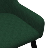NNEVL Dining Chairs 2 pcs Green Velvet