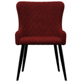 NNEVL Dining Chairs 2 pcs Red Velvet