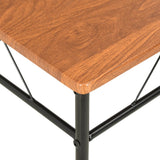 NNEVL Dining Chairs 4 pcs Brown MDF