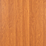 NNEVL 7 Piece Dining Set MDF and Steel Brown
