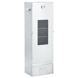 NNEVL BBQ Oven Smoker with 1kg Wood Chips 44.5x29x124 cm