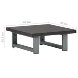 NNEVL Bathroom Furniture Grey 40x40x16.3 cm