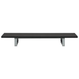 NNEVL Bathroom Furniture Black 120x40x16.3 cm