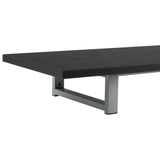 NNEVL Bathroom Furniture Black 120x40x16.3 cm