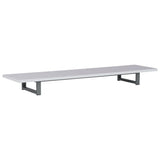 NNEVL Bathroom Furniture White 160x40x16.3 cm