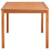 NNEVL Garden Table 150x90x74 cm Solid Acacia Wood