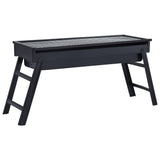 NNEVL Portable Camping BBQ Grill Steel 60x22.5x33 cm