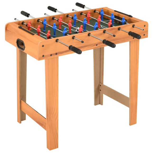 NNEVL Mini Football Table 69x37x62 cm Maple