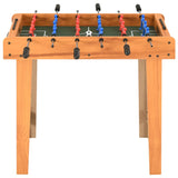 NNEVL Mini Football Table 69x37x62 cm Maple