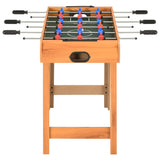 NNEVL Mini Football Table 69x37x62 cm Maple