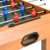 NNEVL Mini Football Table 69x37x62 cm Maple