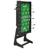 NNEVL Folding Football Table 121x61x80 cm Black