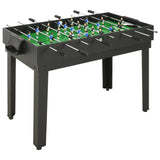 NNEVL 15-in-1 Multi Game Table 121x61x82 cm Black