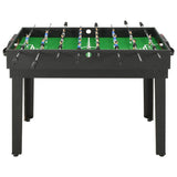 NNEVL 15-in-1 Multi Game Table 121x61x82 cm Black