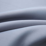 NNEVL Blackout Curtains with Metal Rings 2 pcs Grey 140x245 cm