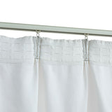 NNEVL Blackout Curtains with Hooks 2 pcs Off White 140x245 cm