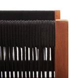 NNEVL Garden Storage Box Brown 120x50x60 cm Poly Rattan