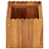 NNEVL Garden Raised Bed 50x30x25 cm Solid Acacia Wood