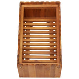 NNEVL Garden Raised Bed 50x30x25 cm Solid Acacia Wood