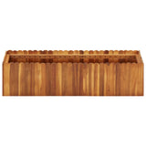 NNEVL Garden Raised Bed 100x30x25 cm Solid Acacia Wood