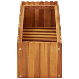 NNEVL Garden Raised Bed 100x30x25 cm Solid Acacia Wood