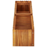 NNEVL Garden Raised Bed 150x30x25 cm Solid Acacia Wood