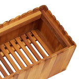 NNEVL Garden Raised Bed 150x30x25 cm Solid Acacia Wood