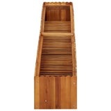 NNEVL Garden Raised Bed 200x30x25 cm Solid Acacia Wood