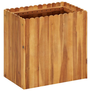 NNEVL Garden Raised Bed 50x30x50 cm Solid Acacia Wood